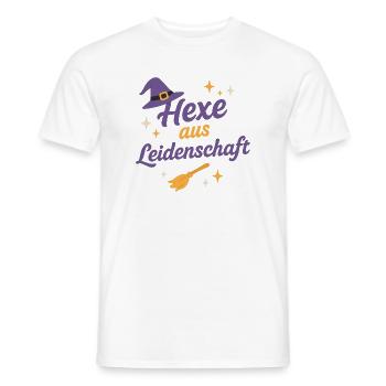 Hexe aus Leidenschaft - Männer T-Shirt - Weiß - Vorne - AI Model Male 178 dark (178cm)