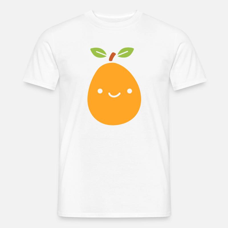 Süße Pfirsich-zu-mir-Mango - Männer T-Shirt - Weiß