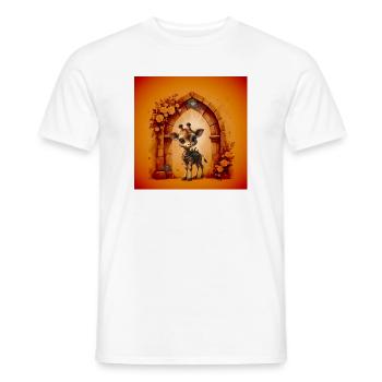 Känguru-Reliquiar im Garten der Uhren - Männer T-Shirt - Weiß - Vorne - AI Model Male 178 dark (178cm)