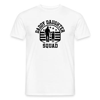Daddy Daughter Squad Matching Father Daughter - Men's T-Shirt - white - Front - AI Model Male 178 dark (178cm)