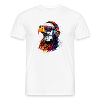 Eagle Bald Eagle Golden Eagle White-tailed Eagle - Men's T-Shirt - white - Front - AI Model Male 178 dark (178cm)
