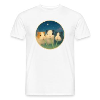 Friends for life - Men's T-Shirt - white - Front - AI Model Male 178 dark (178cm)