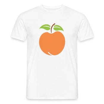 Minimalistisches und natürliches Angeln - Männer T-Shirt - Weiß - Vorne - AI Model Male 178 dark (178cm)