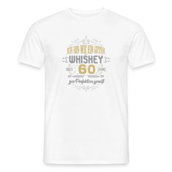 Cadeau pour un 65e anniversaire, 65 ans, citation - T-shirt homme - blanc - Devant - AI Model Male 178 dark (178cm)