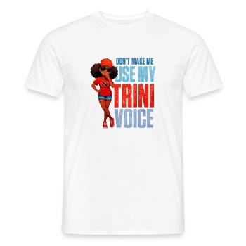 Trinidad and Tobago Trini - Men's T-Shirt - white - Front - AI Model Male 178 dark (178cm)