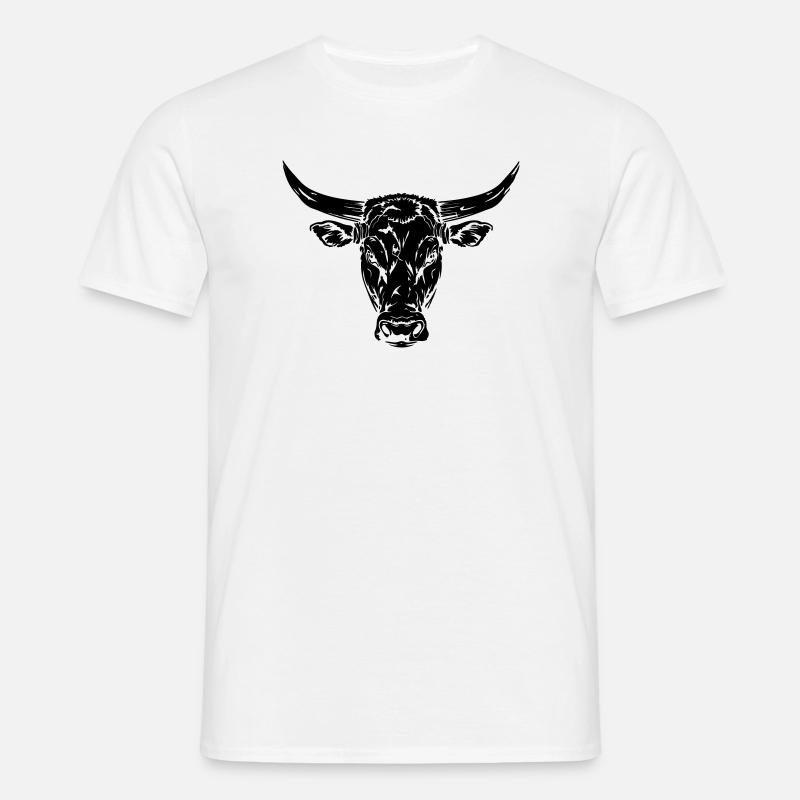 Bull - Men's T-Shirt - white