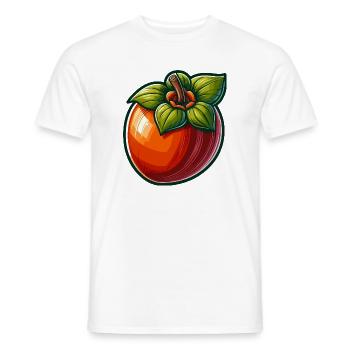 Khaki-Herbst-Pop-Kunst - Männer T-Shirt - Weiß - Vorne - AI Model Male 178 dark (178cm)