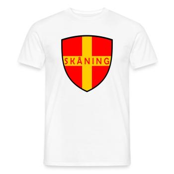 Scanie - T-shirt homme - blanc - Devant - AI Model Male 178 dark (178cm)