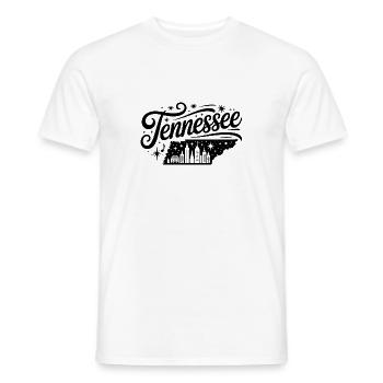 Tennessee - Souvenir USA State Design - Männer T-Shirt - Weiß - Vorne - AI Model Male 178 dark (178cm)