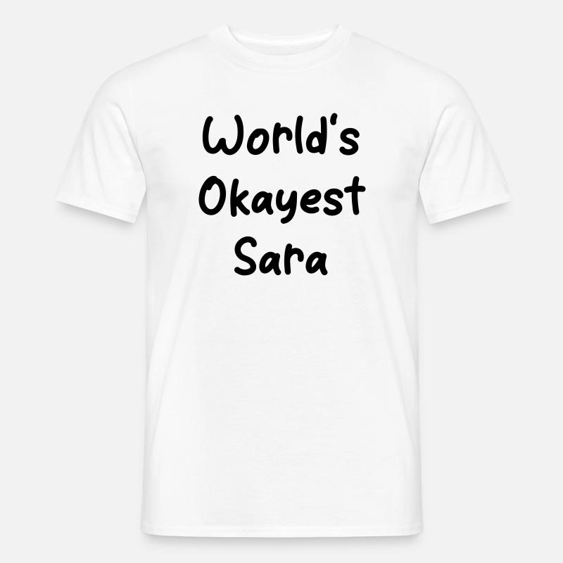 Sara la plus correcte du monde - T-shirt homme - blanc