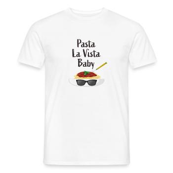 Humorvolles Pastalook Design für Babys - Männer T-Shirt - Weiß - Vorne - AI Model Male 178 dark (178cm)