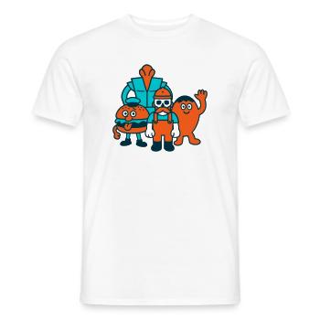 Héros du jouet - T-shirt homme - blanc - Devant - AI Model Male 178 dark (178cm)