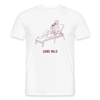  Bride Bridesmaid Spa Bachelorette Mild Is The New - Männer T-Shirt - Weiß - Vorne - AI Model Male 178 dark (178cm)