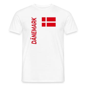 Aarhus - T-shirt homme - blanc - Devant - AI Model Male 178 dark (178cm)
