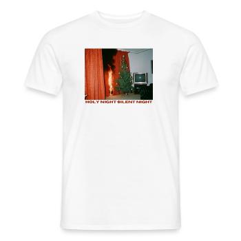Chaotic Christmas - Men's T-Shirt - white - Front - AI Model Male 178 dark (178cm)