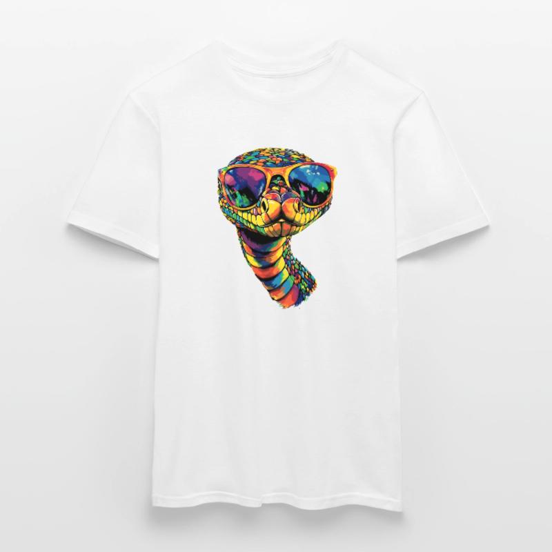 serpent, python, cobra, serpent à sonnettes, serpents T-shirt homme