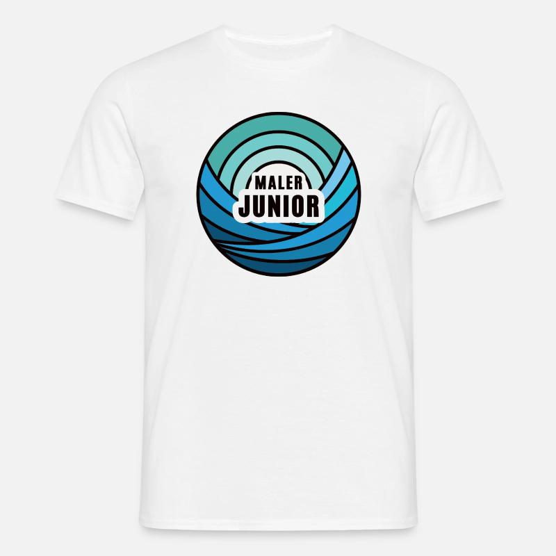 Junior Painter Apprentice Successor Child Painter's Son - Men's T-Shirt - white