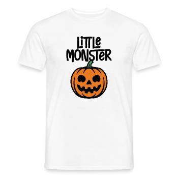 petit monstre - T-shirt homme - blanc - Devant - AI Model Male 178 dark (178cm)