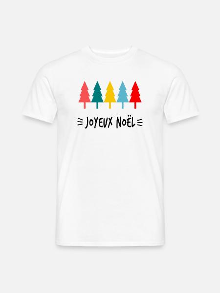 WEIHNACHTEN. FROHE WEIHNACHTEN. FROHE WEIHNACHTEN. NEUJAHRSTAG - Männer T-Shirt - Weiß