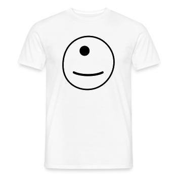 Geometric Mandala Pattern - Men's T-Shirt - white - Front - AI Model Male 178 dark (178cm)