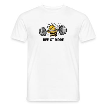 Buzz Lift - Men's T-Shirt - white - Front - AI Model Male 178 dark (178cm)