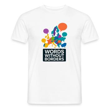 Europe Languages Day of languages - Men's T-Shirt - white - Front - AI Model Male 178 dark (178cm)