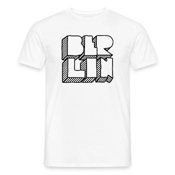 Je suis un Berlinois – Capitale et culte - T-shirt homme - blanc - Devant - AI Model Male 178 dark (178cm)