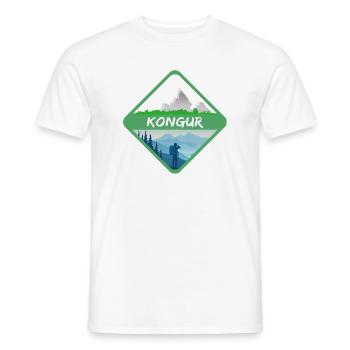 Congur comme nature - T-shirt homme - blanc - Devant - AI Model Male 178 dark (178cm)