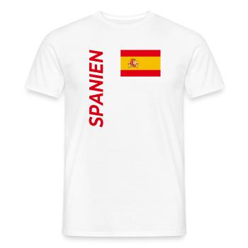 Valencia - Men's T-Shirt - white - Front - AI Model Male 178 dark (178cm)
