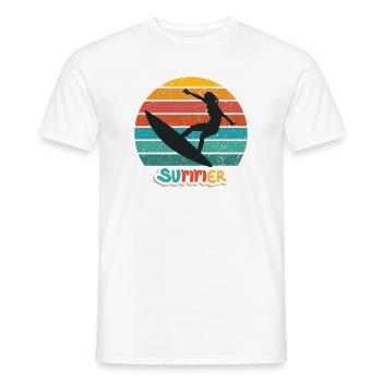 Suemer__20250915_235721_0000 - Men's T-Shirt - white - Front - AI Model Male 178 dark (178cm)