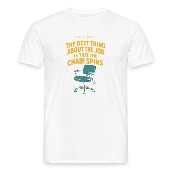 Jubeln Sie aus vollem Herzen - Männer T-Shirt - Weiß - Vorne - AI Model Male 178 dark (178cm)