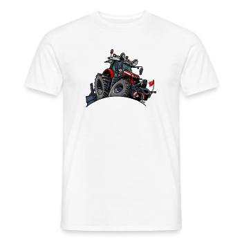 1399-RODE_TREKKER - T-shirt homme - blanc - Devant - AI Model Male 178 dark (178cm)