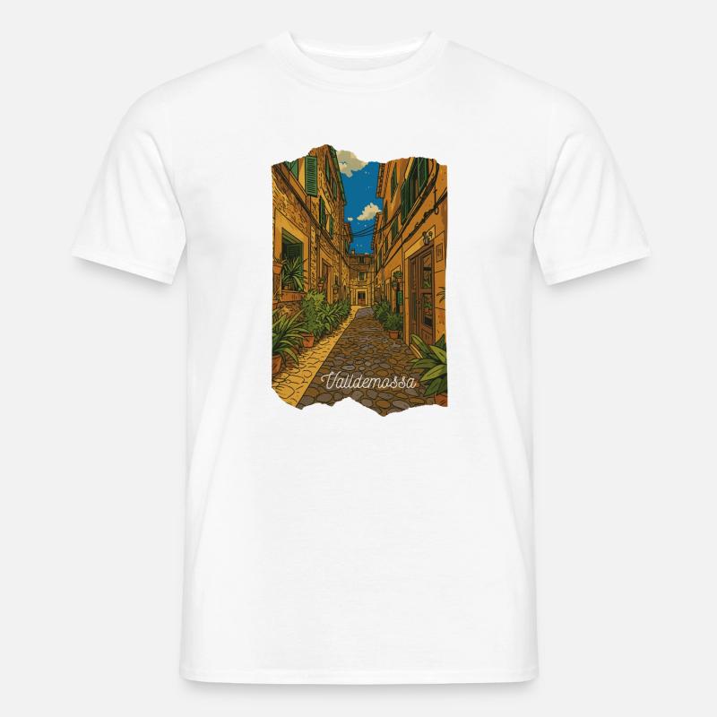 Valldemossa - Mallorca - Männer T-Shirt - Weiß