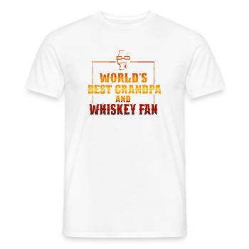 Whiskey Spruch Whiskeytrinker Whiskeyliebhaber - Männer T-Shirt - Weiß - Vorne - AI Model Male 178 dark (178cm)