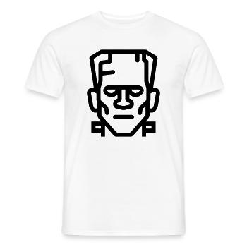 Halloween-Monster - Männer T-Shirt - Weiß - Vorne - AI Model Male 178 dark (178cm)