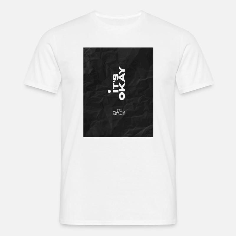 SILENZ - Men's T-Shirt - white