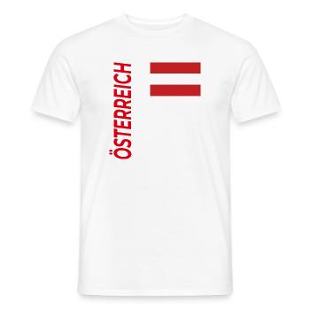 Obertauern - Männer T-Shirt - Weiß - Vorne - AI Model Male 178 dark (178cm)