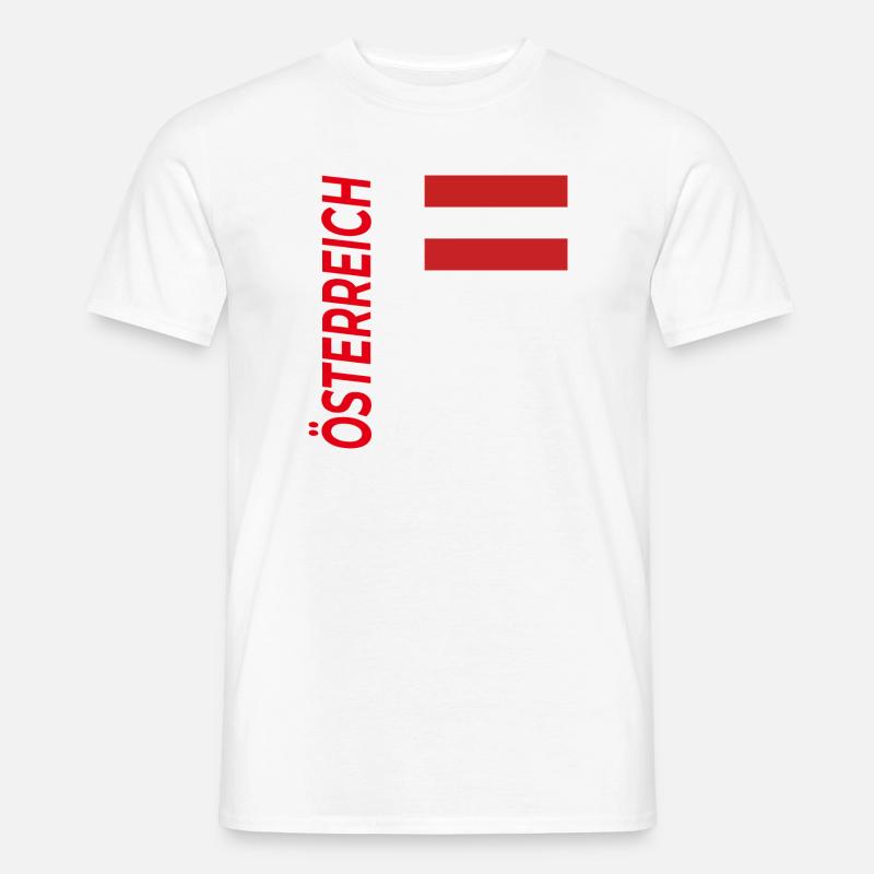 Tannheim - Männer T-Shirt - Weiß