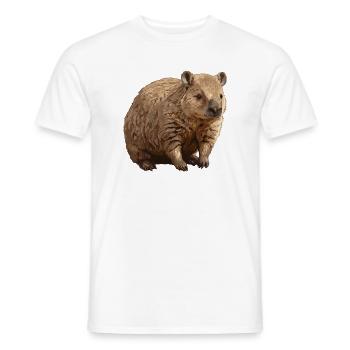 Wombats Wombat - Männer T-Shirt - Weiß - Vorne - AI Model Male 178 dark (178cm)