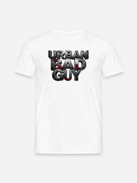 Bad Guy Urban – the player - Men's T-Shirt - white