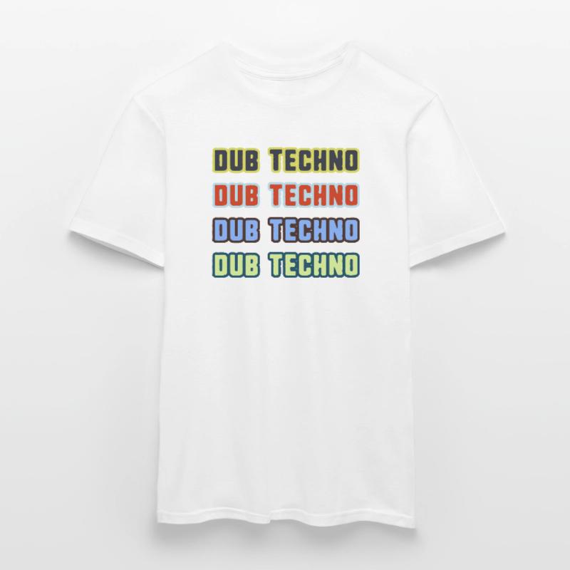 Dub Techno Caleidoscopio T-shirt uomo