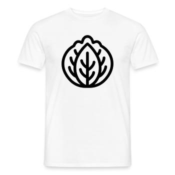 Chou - T-shirt homme - blanc - Devant - AI Model Male 178 dark (178cm)