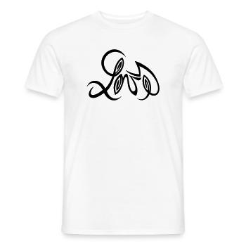 Love Design von Cean - Männer T-Shirt - Weiß - Vorne - AI Model Male 178 dark (178cm)