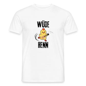 Wüde Henn - Hen night - Junggessellinen Party - Männer T-Shirt - Weiß - Vorne - AI Model Male 178 dark (178cm)