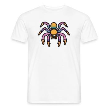 Tarentule Halloween Zombie - T-shirt homme - blanc - Devant - AI Model Male 178 dark (178cm)