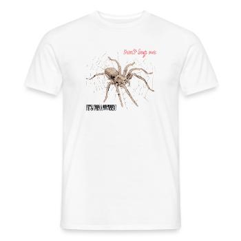 Don't bug me – it's Helloween - Men's T-Shirt - white - Front - AI Model Male 178 dark (178cm)