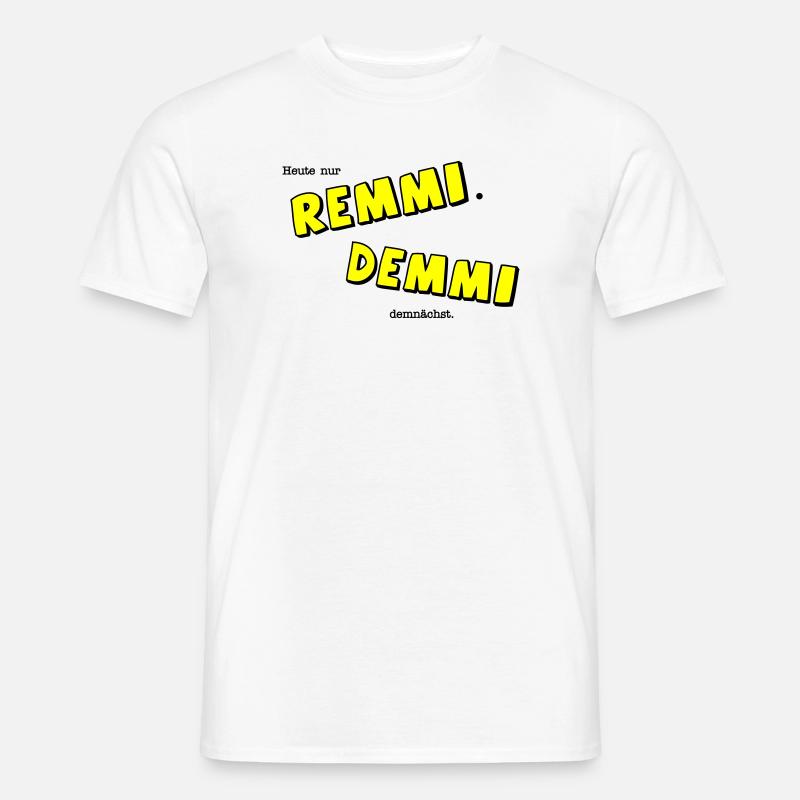 Remmi Demmi - Männer T-Shirt - Weiß