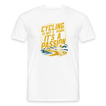 Radfahren Termin Radfahren Radfahren Radfahrer - Männer T-Shirt - Weiß - Vorne - AI Model Male 178 dark (178cm)