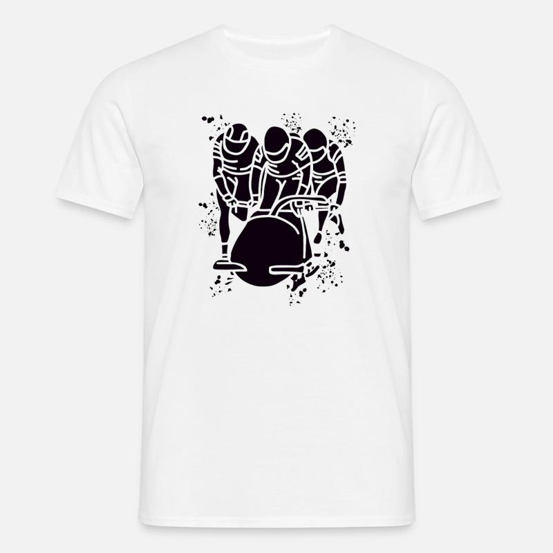 Bobsleigh Bobsleigh Four-man Bobsleigh - Men's T-Shirt - white