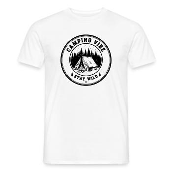 Adventure - Männer T-Shirt - Weiß - Vorne - AI Model Male 178 dark (178cm)